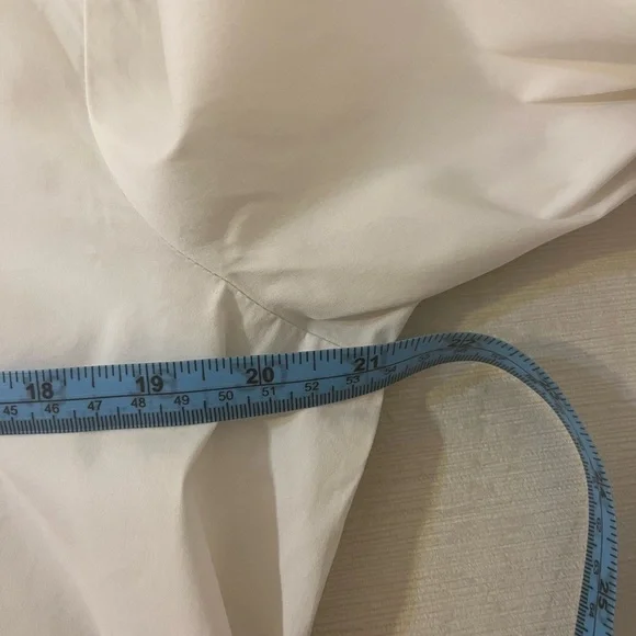 Lafayette 148 New York Shirt - Women’s Medium White - Button Down - Picture 11 of 13